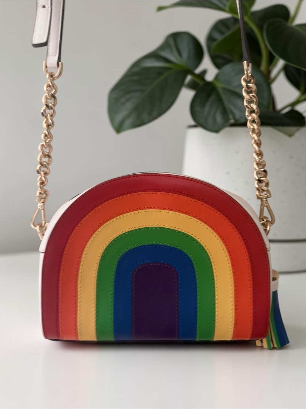 Michael Kors Ginnie Rainbow Pride Crossbody